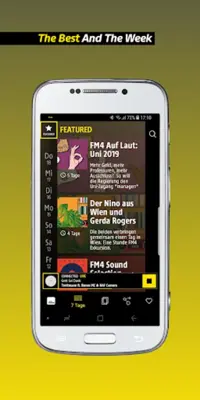 Radio FM4 android App screenshot 2